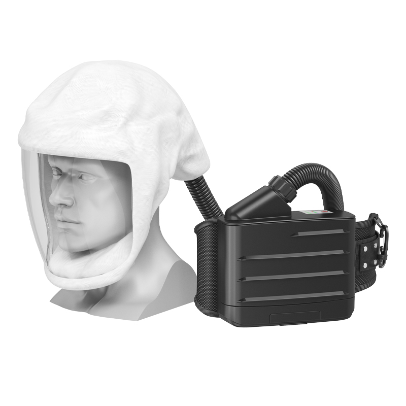 PAPR with Short Respiratory hoods
