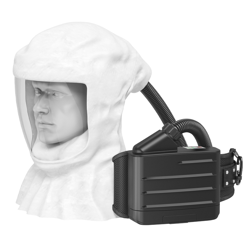 PAPR with Long Respiratory hoods
