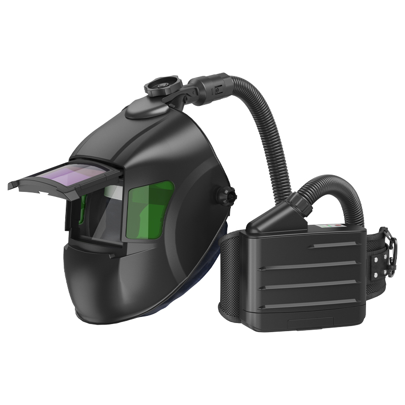 battery powered air filter mask