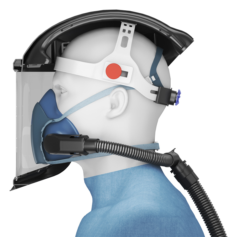 powered air respirator mask