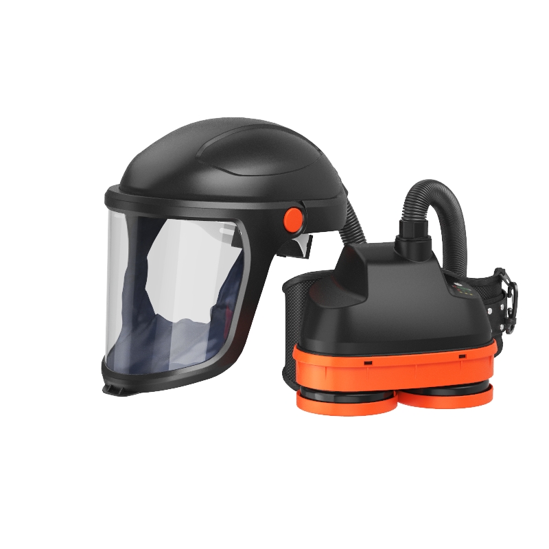 PAPR for Air Cannister with Hard Hat