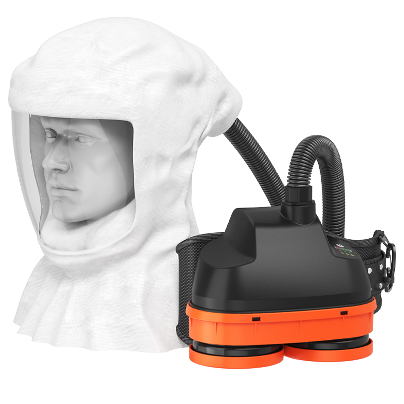 PAPR for Air Cannister with long hood