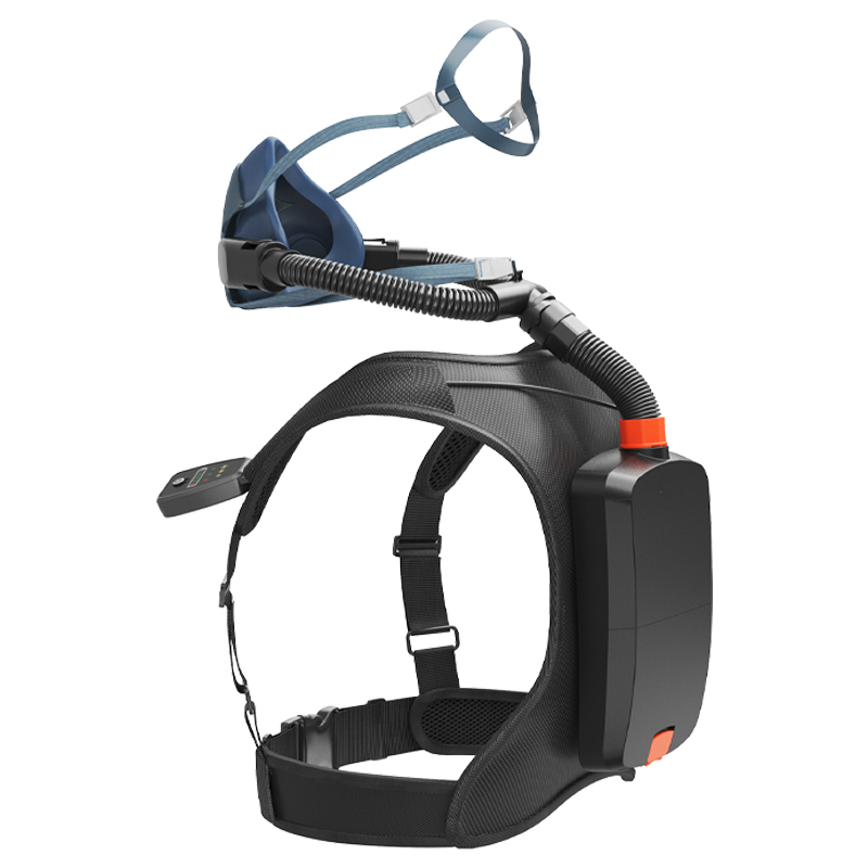 BXH-3003 PAPR with half face mask