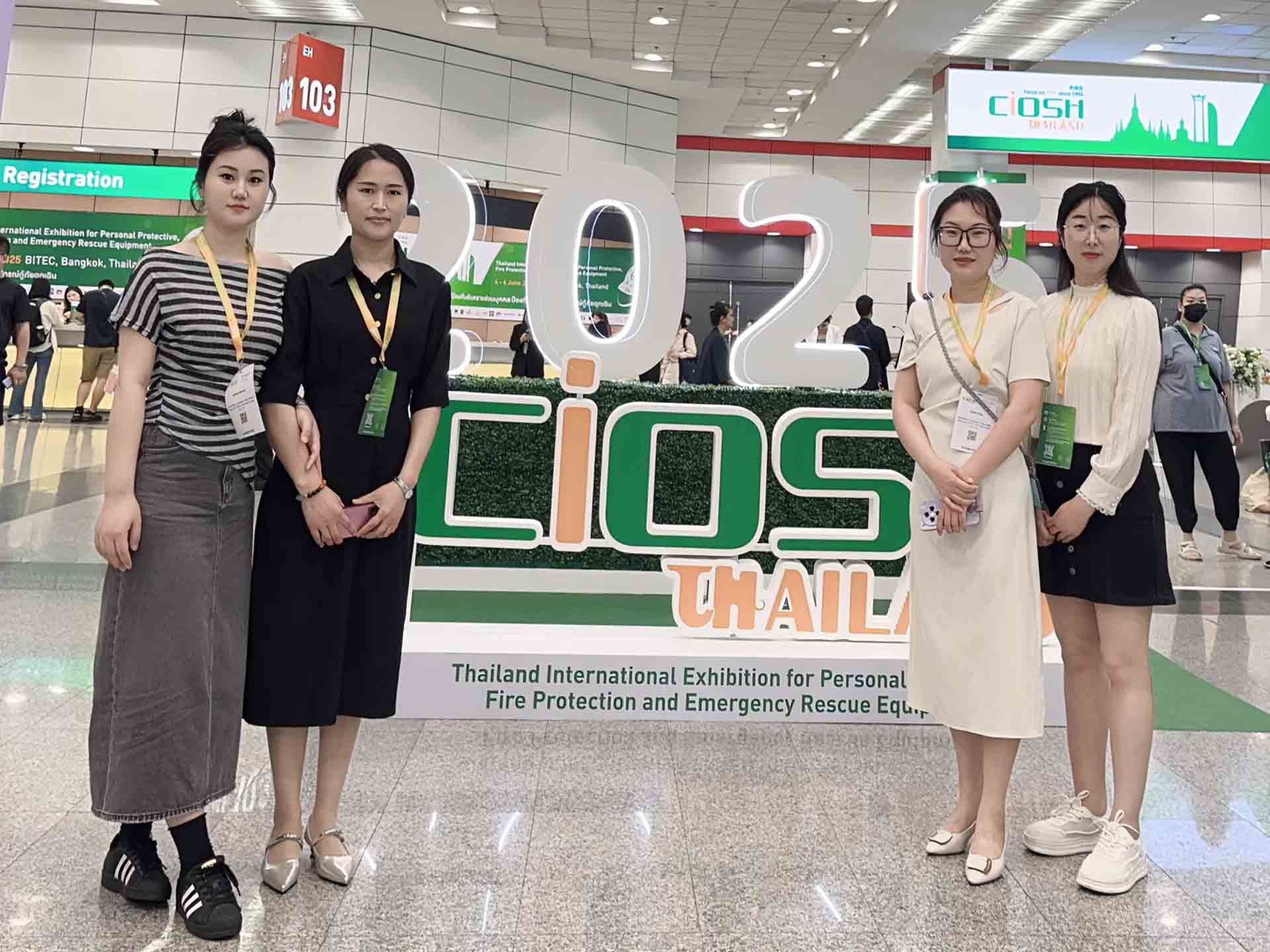 NEW AIR Returns to CIOSH Thailand Demonstrating its PPE Equipment Innovations for the second time