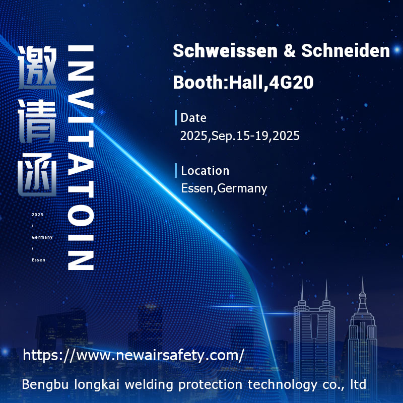 NEW AIR Will Take its Powered Air Purifying Respirator at SCHWEISSEN & SCHNEIDEN 2025