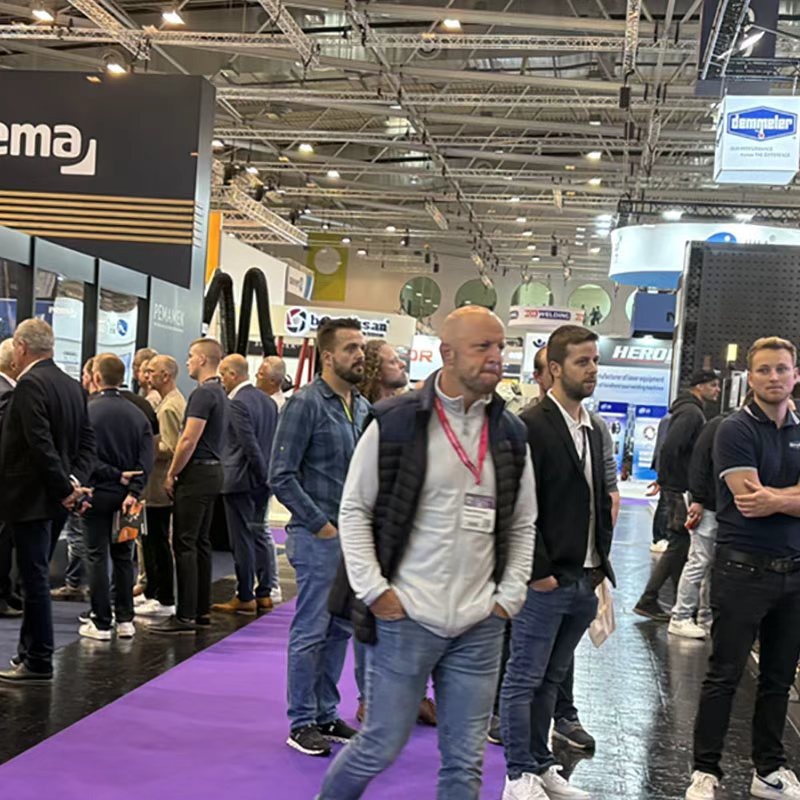 NEW AIR’s PAPR Shines at SCHWEISSEN & SCHNEIDEN 2025, Drawing Crowds