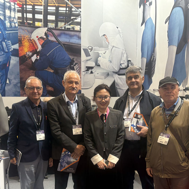 NEW AIR Shines at SCHWEISSEN & SCHNEIDEN 2025, with Its PAPRs Attracting Attention from World-Renowned Industry Peers