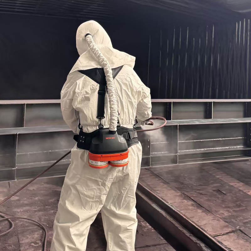 NEW AIR BXH-3002 PAPR with long hood for painting